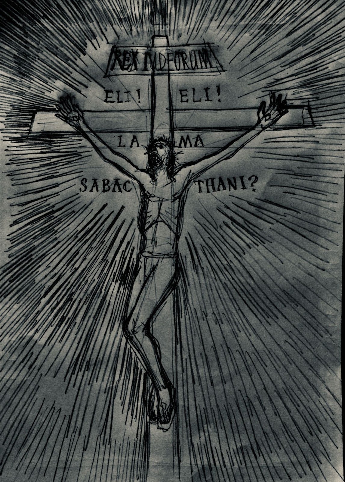 Our Lord on the cross